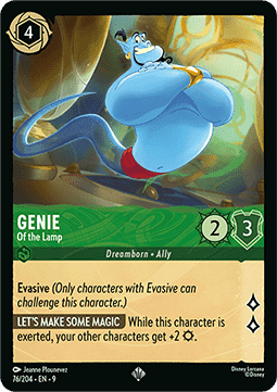 Genie - Of the Lamp (V.1) [9FAB-76] (Fabled) (Super Rare)