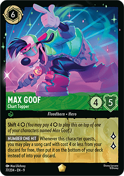 Max Goof - Chart Topper (V.1) [9FAB-77] (Fabled) (Legendary)