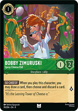 Bobby Zimuruski - Spray Cheese Kid [9FAB-78] (Fabled) (Uncommon)