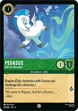 Pegasus - Gift for Hercules (V.1) [9FAB-84] (Fabled) (Common)