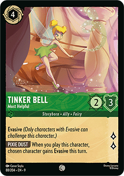 Tinker Bell - Most Helpful [9FAB-88] (Fabled) (Common)