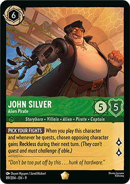 John Silver - Alien Pirate [9FAB-89] (Fabled) (Legendary)