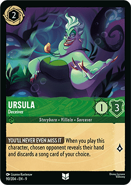 Ursula - Deceiver [9FAB-90] (Fabled) (Uncommon)