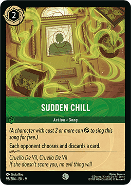 Sudden Chill [9FAB-95] (Fabled) (Common)