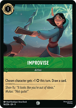 Improvise [9FAB-96] (Fabled) (Common)