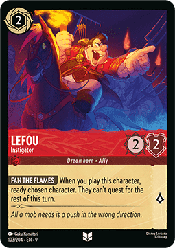 Lefou - Instigator [9FAB-103] (Fabled) (Uncommon)