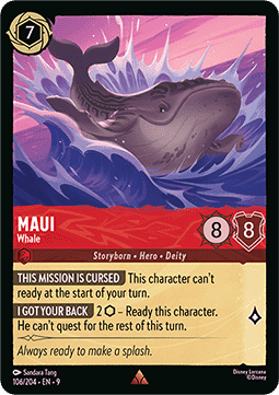 Maui - Whale [9FAB-106] (Fabled) (Rare)