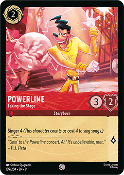 Powerline - Taking the Stage [9FAB-109] (Fabled) (Common)
