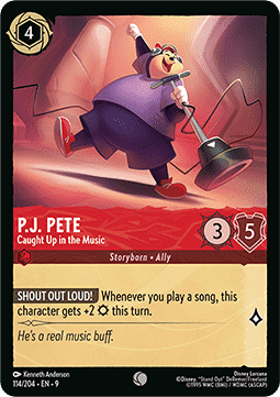 P.J. Pete - Caught Up in the Music [9FAB-114] (Fabled) (Common)