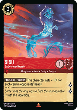 Sisu - Emboldened Warrior [9FAB-118] (Fabled) (Rare)