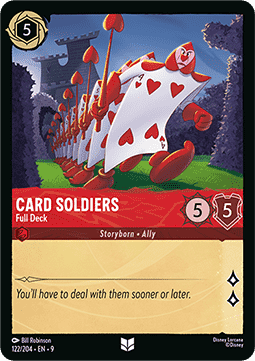 Card Soldiers - Full Deck [9FAB-122] (Fabled) (Uncommon)