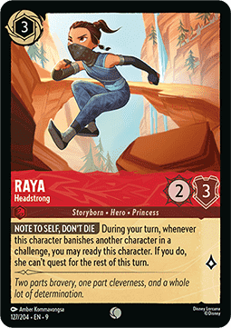 Raya - Headstrong [9FAB-127] (Fabled) (Common)