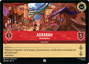 Agrabah - Marketplace [9FAB-136] (Fabled) (Common)