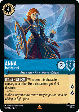 Anna - True-Hearted [9FAB-137] (Fabled) (Rare)