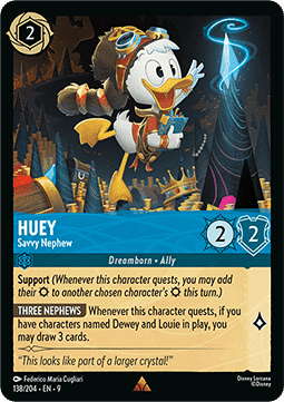 Huey - Savvy Nephew [9FAB-138] (Fabled) (Rare)