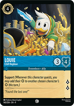 Louie - Chill Nephew [9FAB-140] (Fabled) (Common)