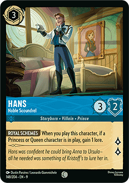 Hans - Noble Scoundrel [9FAB-148] (Fabled) (Common)