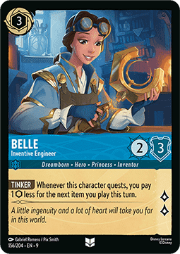 Belle - Inventive Engineer [9FAB-156] (Fabled) (Uncommon)