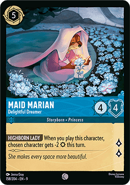 Maid Marian - Delightful Dreamer [9FAB-158] (Fabled) (Common)