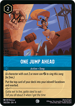 One Jump Ahead [9FAB-165] (Fabled) (Common)