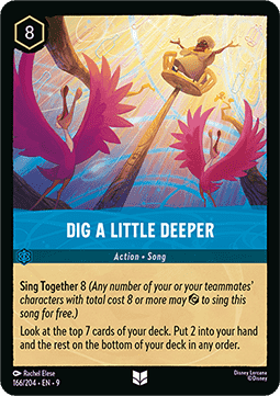 Dig A Little Deeper [9FAB-166] (Fabled) (Uncommon)