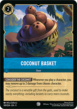 Coconut Basket [9FAB-169] (Fabled) (Common)