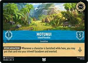 Motunui - Island Paradise [9FAB-170] (Fabled) (Uncommon)