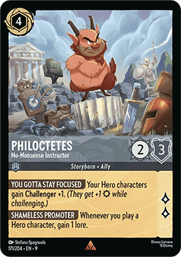 Philoctetes - No-Nonsense Instructor [9FAB-171] (Fabled) (Rare)