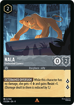 Nala - Undaunted Lioness [9FAB-173] (Fabled) (Rare)