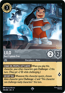 Lilo - Best Explorer Ever (V.1) [9FAB-174] (Fabled) (Super Rare)