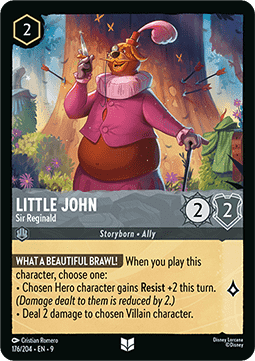 Little John - Sir Reginald [9FAB-176] (Fabled) (Uncommon)