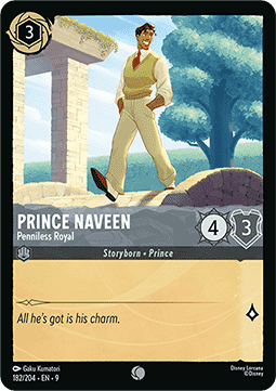 Prince Naveen - Penniless Royal [9FAB-182] (Fabled) (Common)