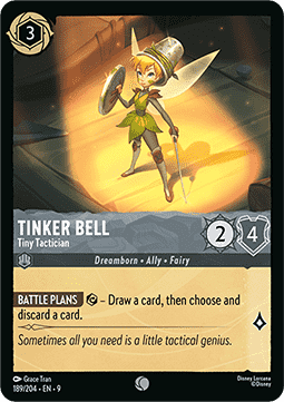 Tinker Bell - Tiny Tactician [9FAB-189] (Fabled) (Common)