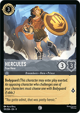Hercules - True Hero [9FAB-191] (Fabled) (Common)