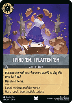 I Find 'em, I Flatten 'em [9FAB-199] (Fabled) (Uncommon)