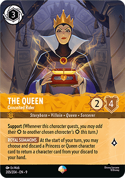 The Queen - Conceited Ruler (V.2) [9FAB-205] (Fabled) (Epic)