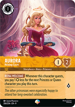 Aurora - Holding Court (V.2) [9FAB-206] (Fabled) (Epic)