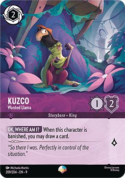 Kuzco - Wanted Llama (V.2) [9FAB-209] (Fabled) (Epic)