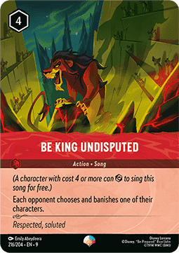 Be King Undisputed (V.2) [9FAB-216] (Fabled) (Epic)