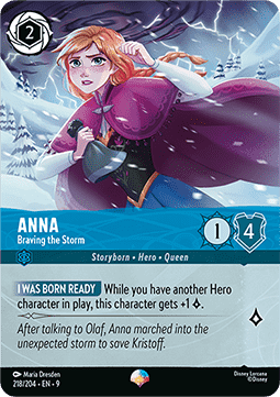 Anna - Braving the Storm (V.2) [9FAB-218] (Fabled) (Epic)