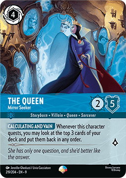 The Queen - Mirror Seeker (V.2) [9FAB-219] (Fabled) (Epic)