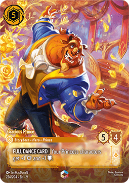 Beast - Gracious Prince (V.2) [9FAB-224] (Fabled) (Enchanted)