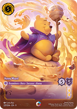 Winnie The Pooh - Hunny Wizard (V.2) [9FAB-227] (Fabled) (Enchanted)