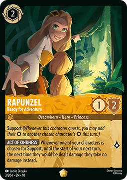 Rapunzel - Ready for Adventure [10WHI-3] (Whispers in the Well) (Legendary)