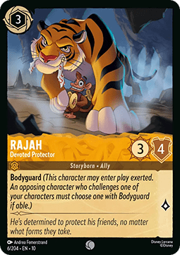Rajah - Devoted Protector [10WHI-6] (Whispers in the Well) (Common)