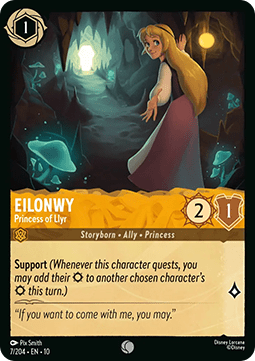 Eilonwy - Princess of Llyr [10WHI-7] (Whispers in the Well) (Common)