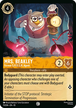 Mrs. Beakley - Former S.H.U.S.H. Agent [10WHI-11] (Whispers in the Well) (Common)