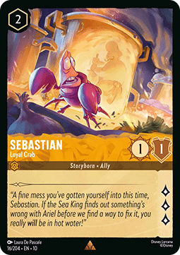Sebastian - Loyal Crab [10WHI-16] (Whispers in the Well) (Rare)