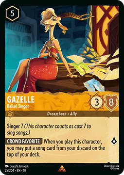 Gazelle - Ballad Singer [10WHI-25] (Whispers in the Well) (Rare)