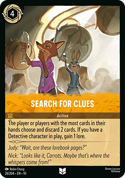Search for Clues [10WHI-26] (Whispers in the Well) (Uncommon)